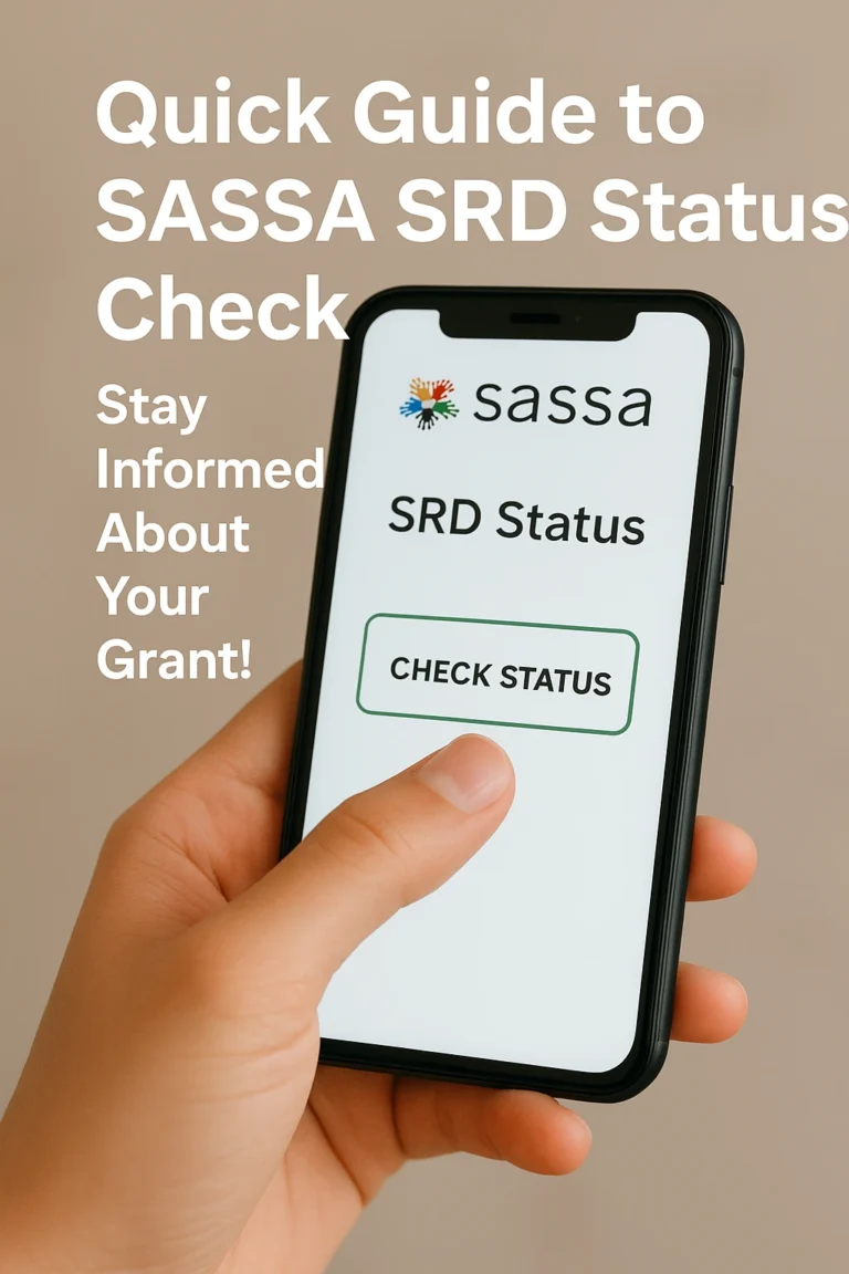 SASSA SRD Status Check