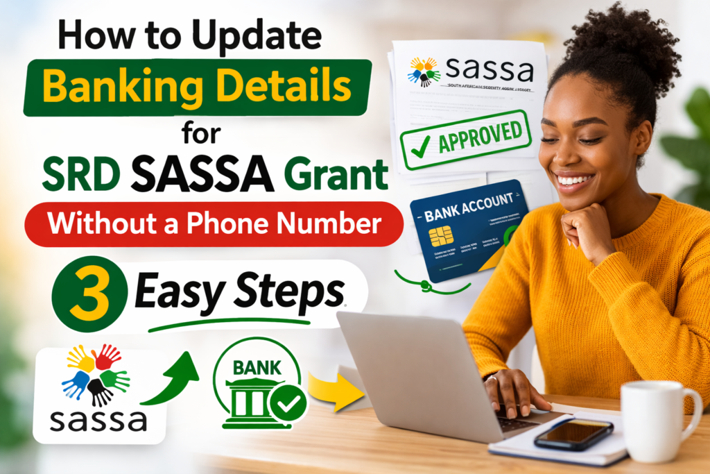 How to Update Banking Details for SRD SASSA